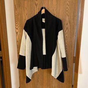 Black and Cream Women's Jacket